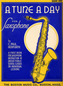A Tune A Day for Saxophone Course. C. Paul Herfurth